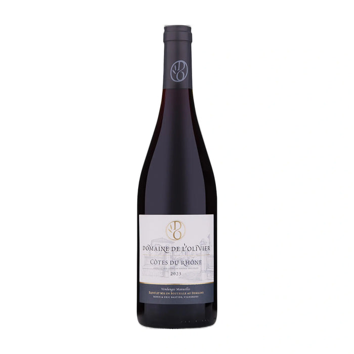 Cotes du Rhone Rouge AOP Rotwein von Domaine de l'Olivier - erhältlich bei WINECOM