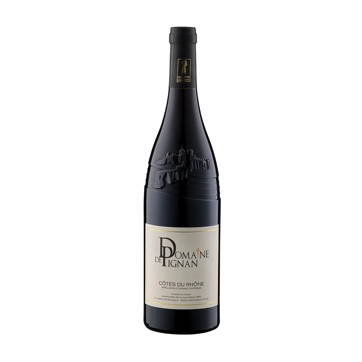 Domaine de Pignan-Rotwein-Cuvée-Frankreich-Rhone-2022 Côtes du Rhône AOC-WINECOM