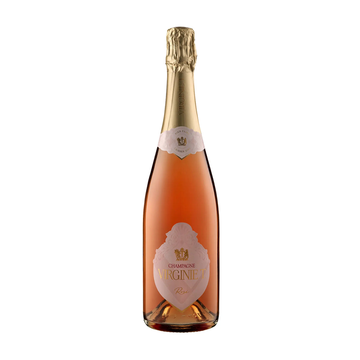 Champagne Virginie T Rose Schaumwein von Champagne Virginie T. - erhältlich bei WINECOM