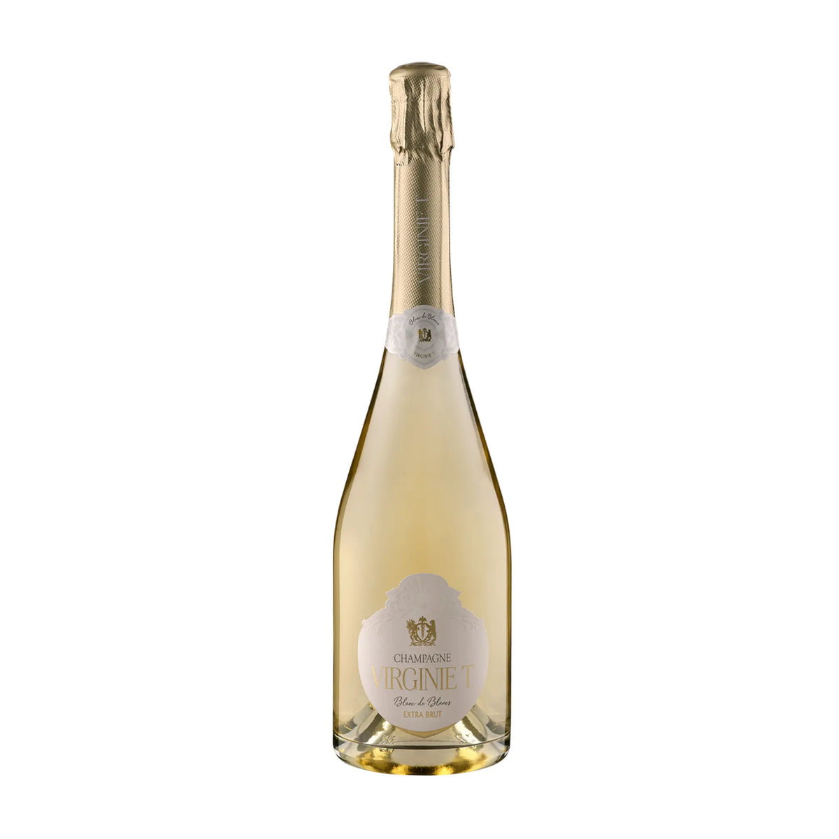 Virginie T Blanc des Blancs Extra Brut Schaumwein von Champagne Virginie T. - erhältlich bei WINECOM