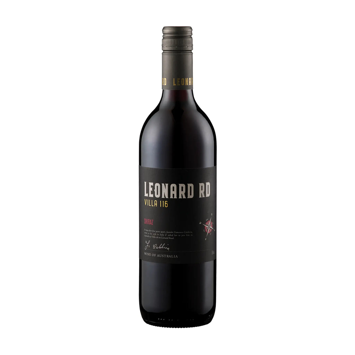 Calabria Family Wines-Rotwein-Cuvée-Australien-Riverina-2021 Leonard Rd Shiraz-WINECOM