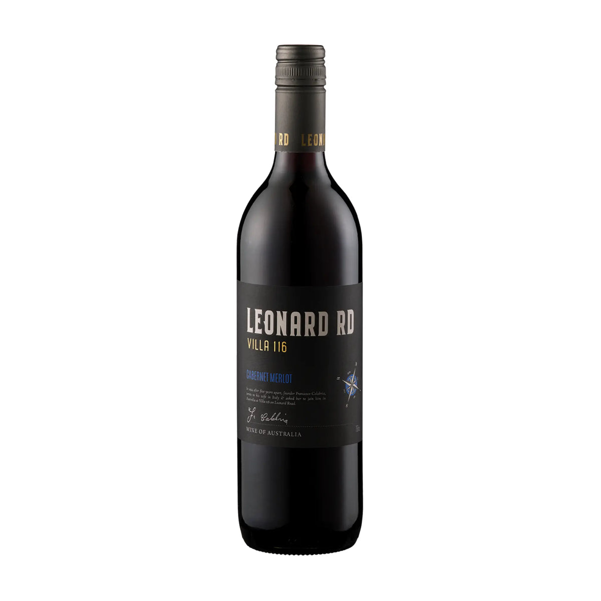 Calabria Family Wines-Rotwein-Cuvée-Australien-Riverina-2019 Leonard Rd - Cabernet Merlot-WINECOM