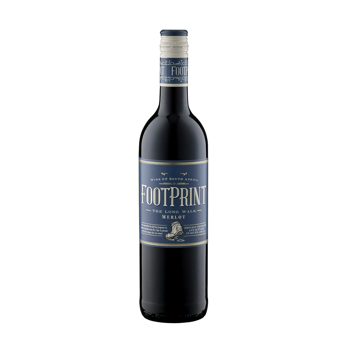 Footprint Merlot Rotwein von African Pride Wines - erhältlich bei WINECOM