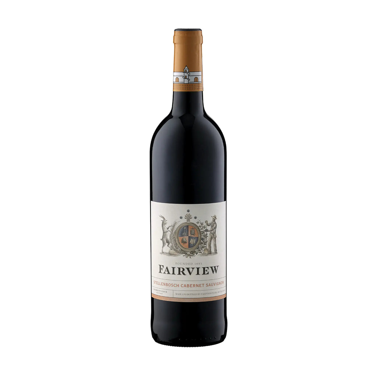 Estate Range Cabernet Sauvignon Rotwein von Fairview - erhältlich bei WINECOM