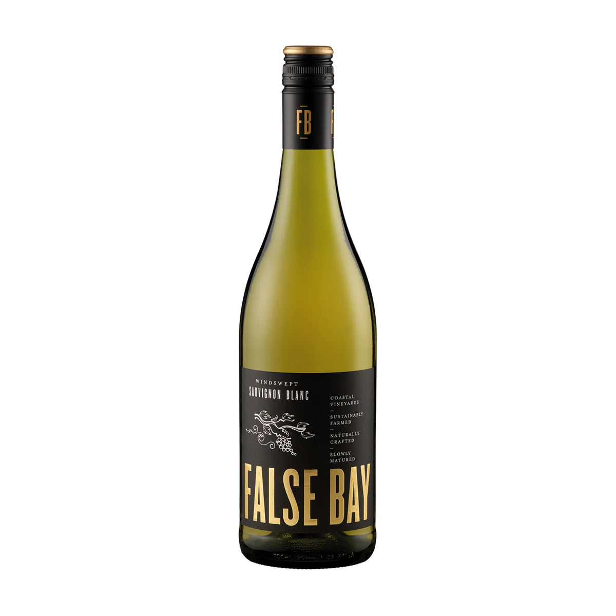 False Bay Vineyards-Weißwein-Sauvignon Blanc-Südafrika-Stellenbosch-2023 False Bay Windswept Sauvignon Blanc-WINECOM