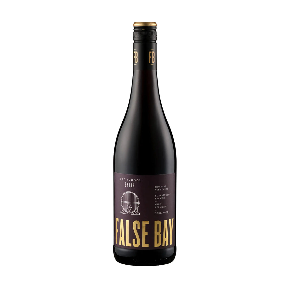 Old School Syrah Rotwein von False Bay - erhältlich bei WINECOM