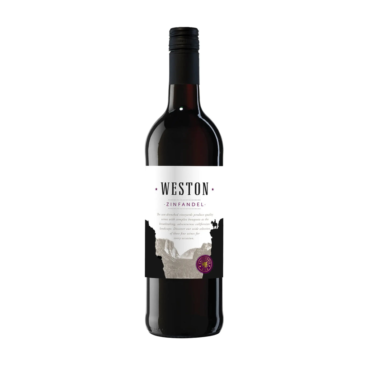 Weston Zinfandel Rotwein von Weston Estate Winery - erhältlich bei WINECOM