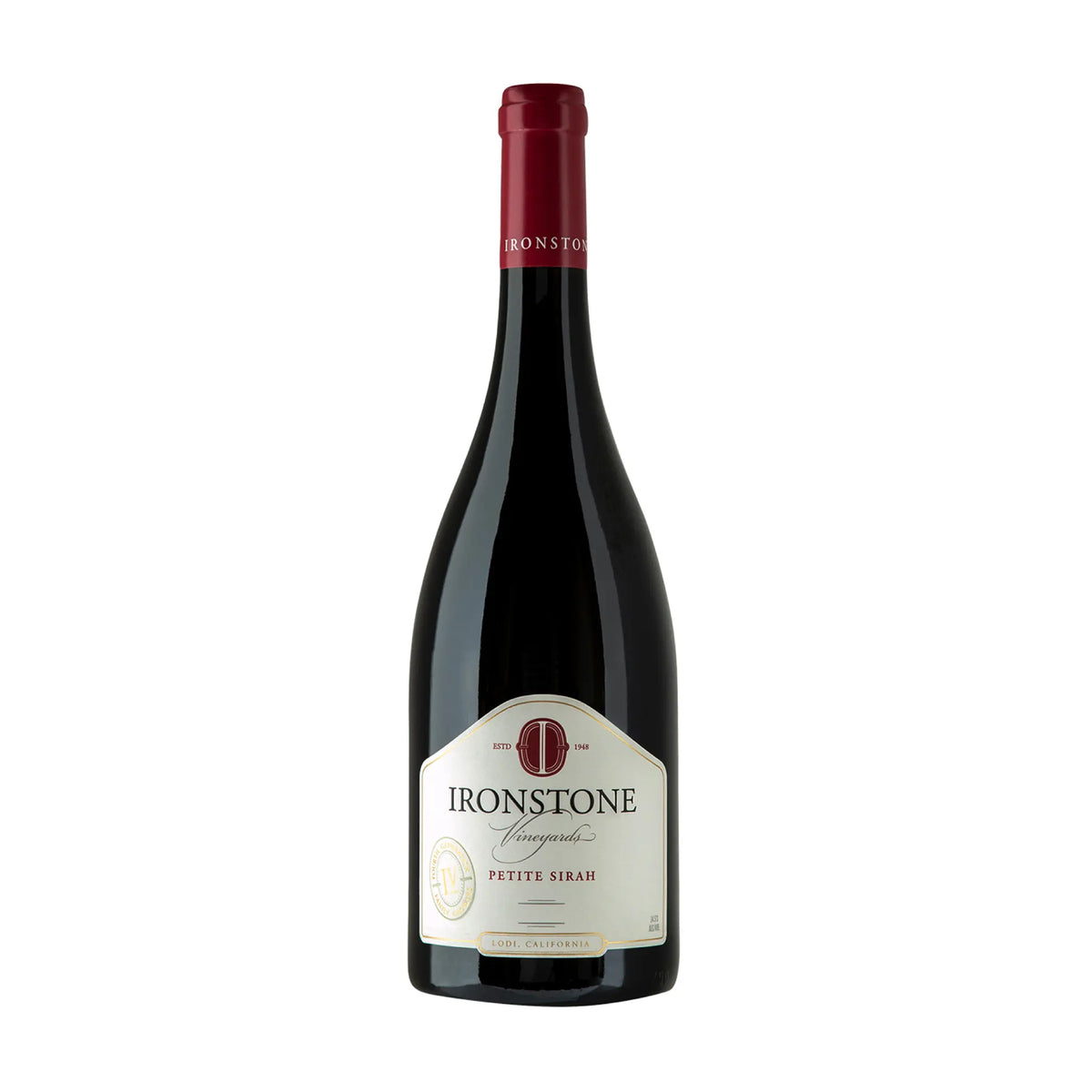 Lodi Petite Sirah Rotwein von IRONSTONE Vineyards - erhältlich bei WINECOM