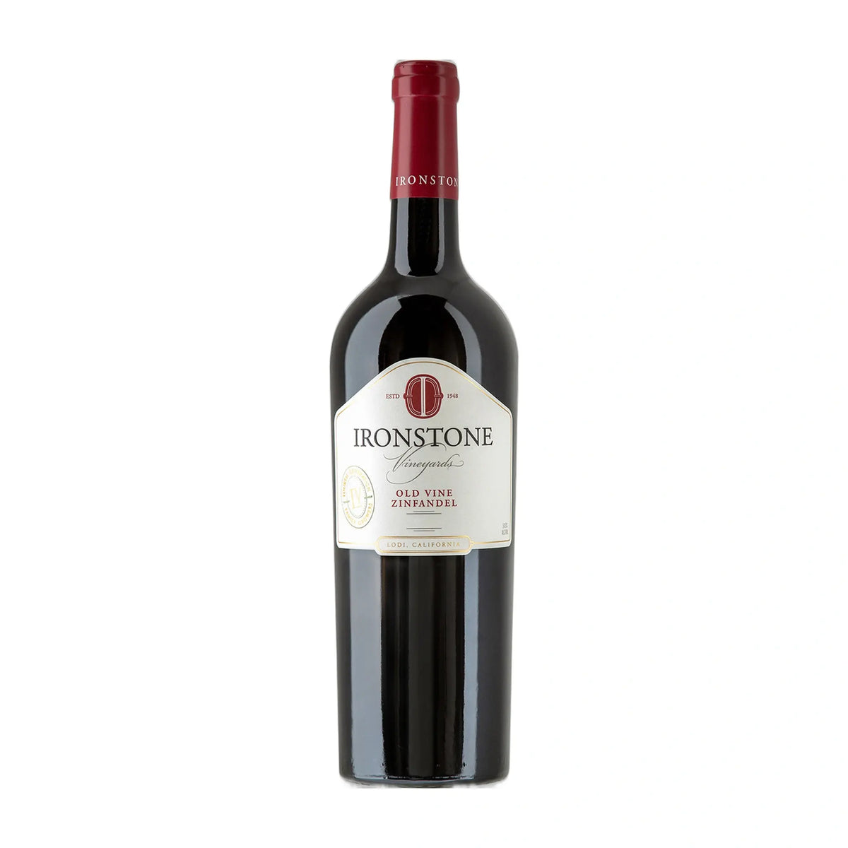 Lodi Old Vine Zinfandel Rotwein von IRONSTONE Vineyards - erhältlich bei WINECOM