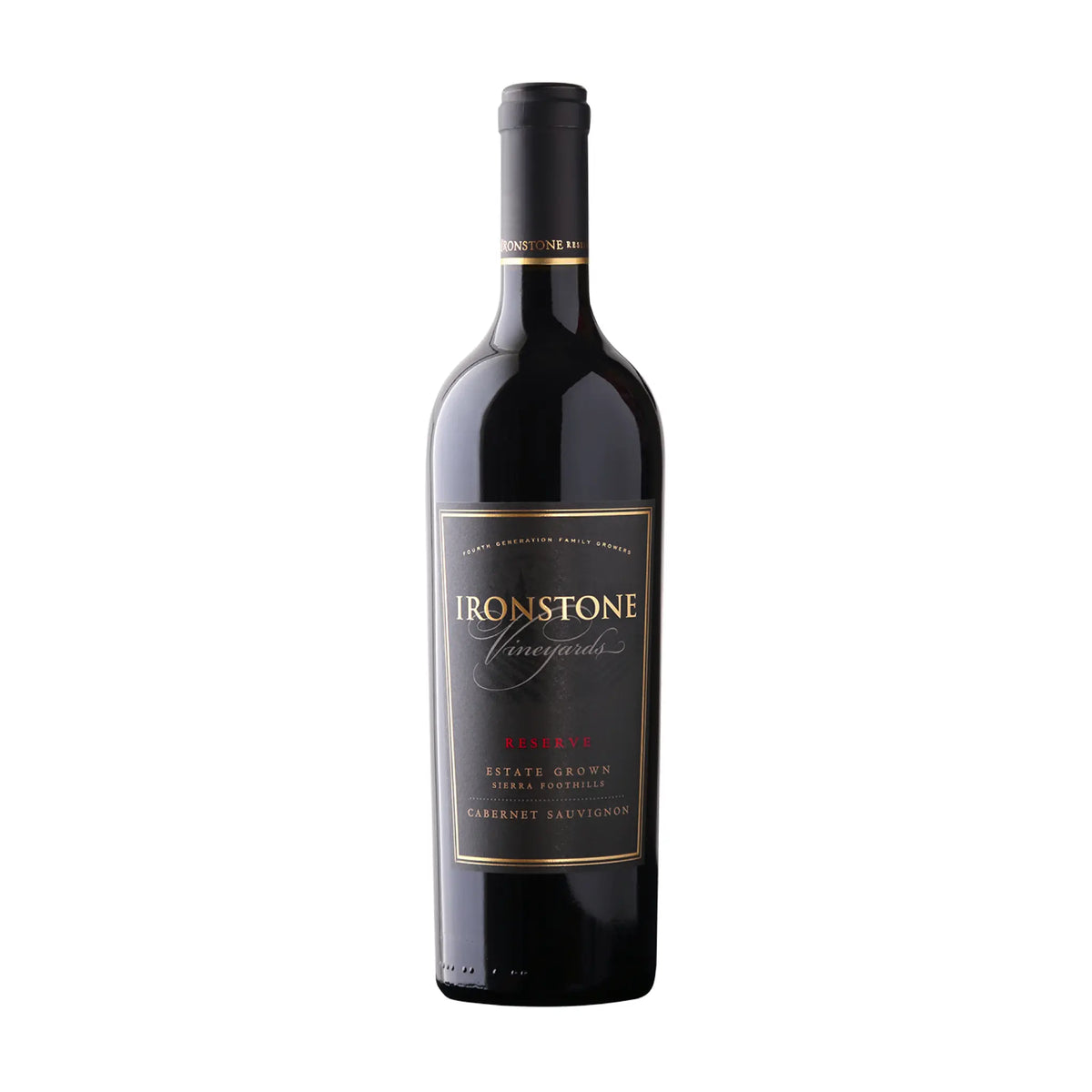 Reserve Cabernet Sauvignon Estate Grown Rotwein von IRONSTONE Vineyards - erhältlich bei WINECOM