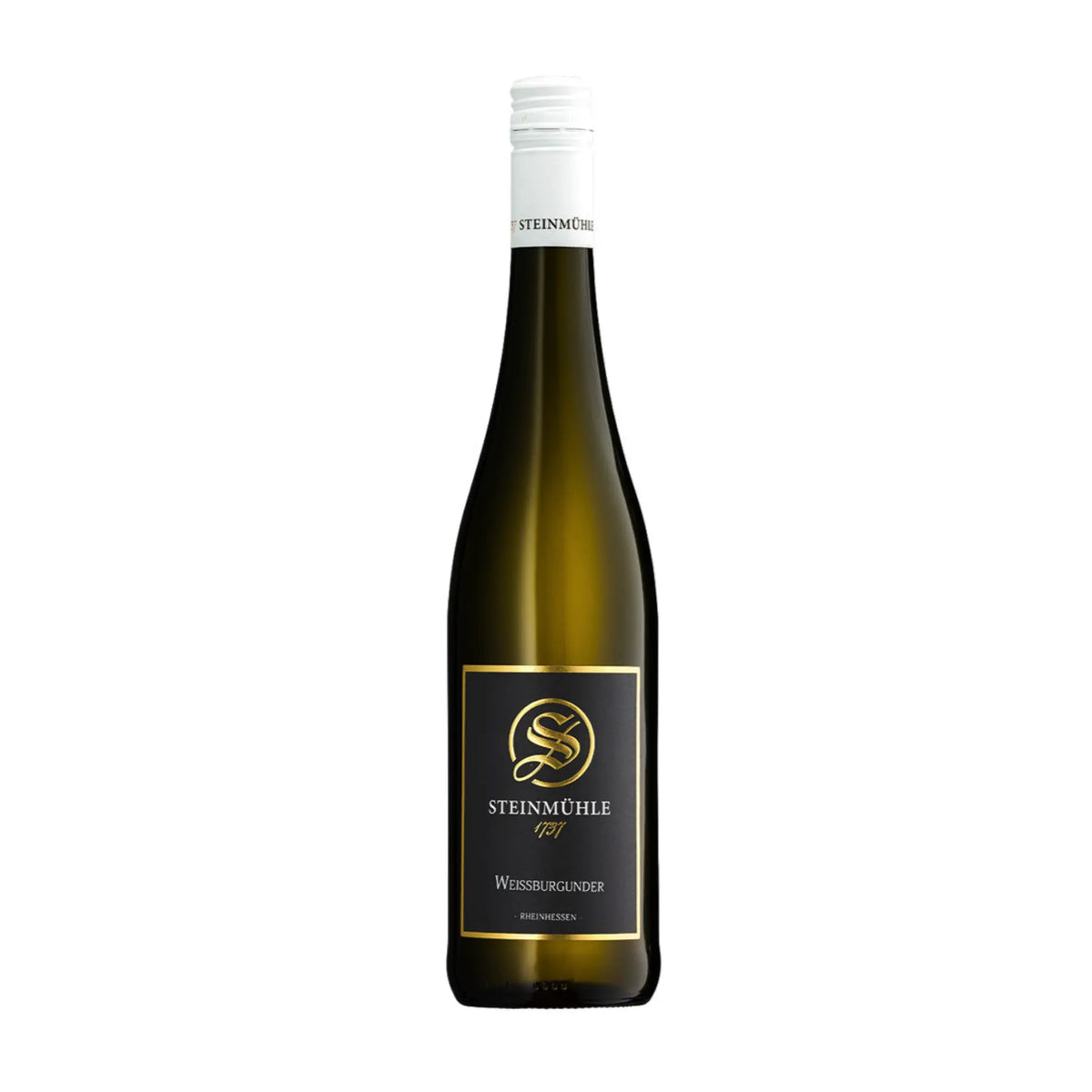 2023 Weißburgunder trocken BIO vom Weingut Steinmühle, Weißwein aus der Region Rheinhessen, Deutschland
