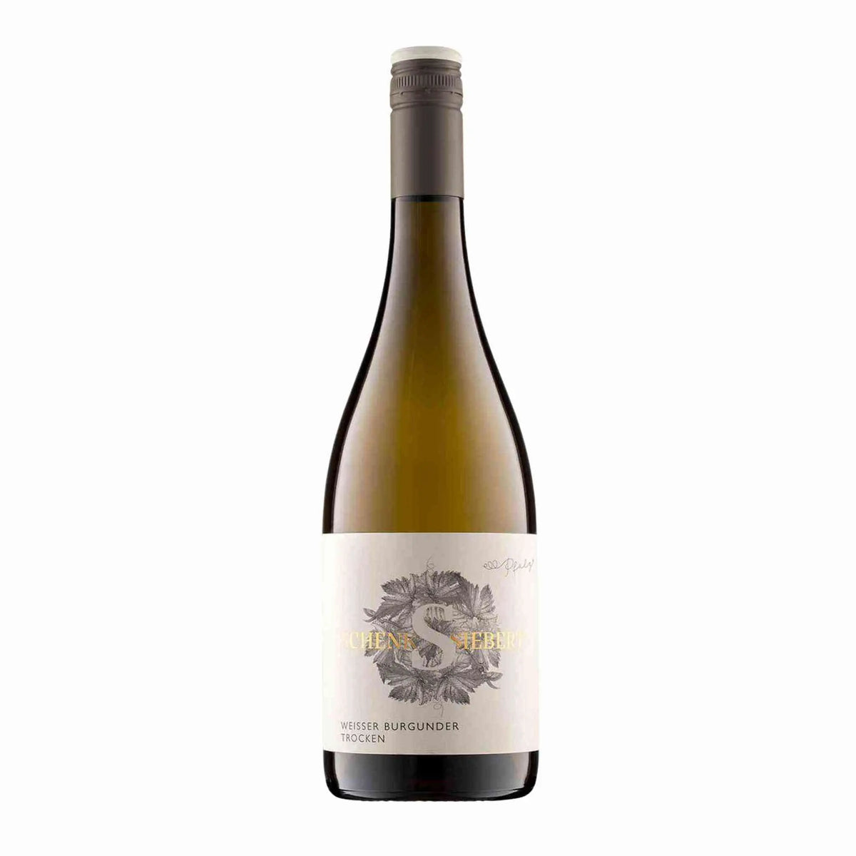 2023 Weisser Burgunder trocken vom Weingut Schenk Siebert, Weißwein aus der Pfalz, Deutschland