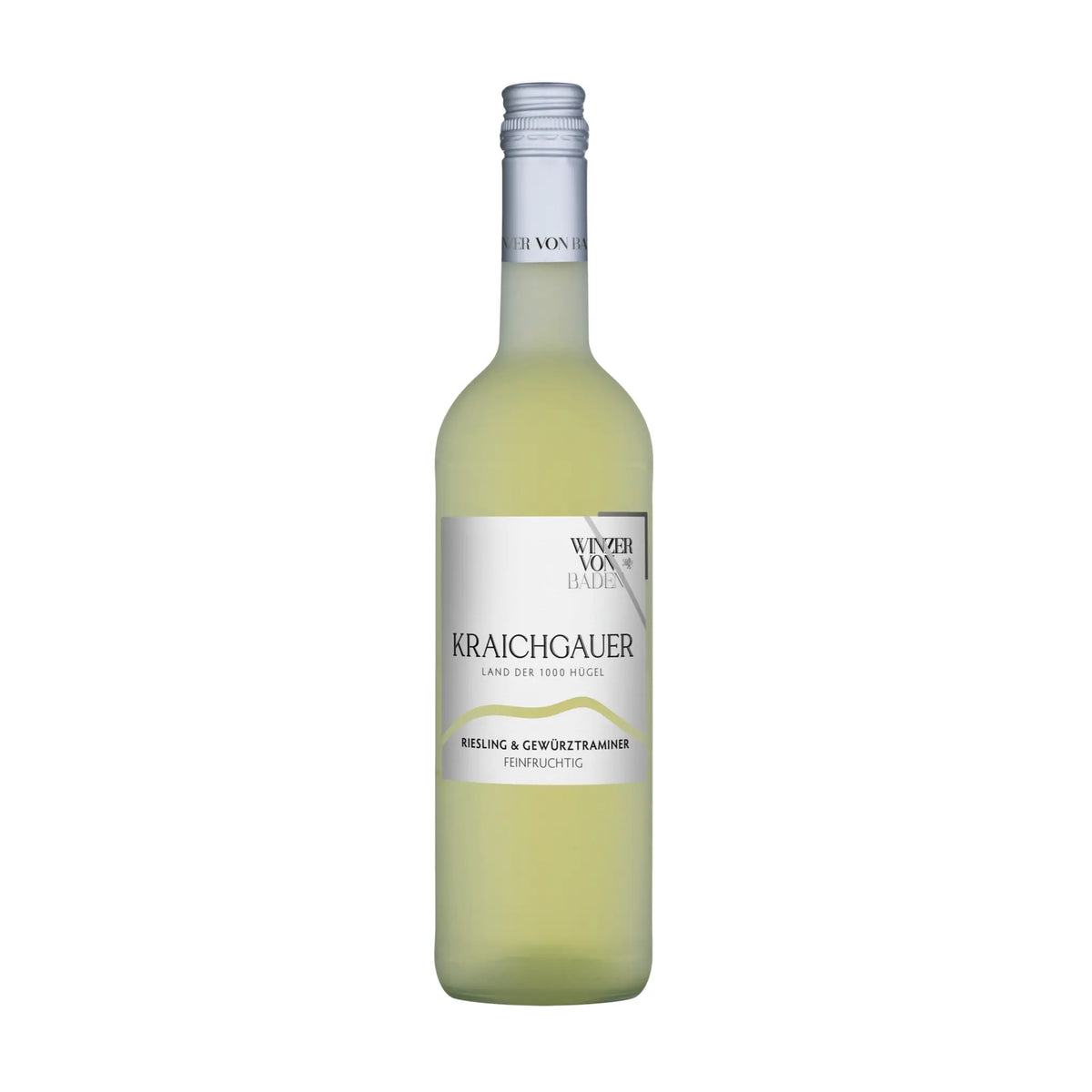2023 Kraichgauer Riesling-Gewürztraminer Weißwein der Winzer von Baden - erhältlich bei WINECOM