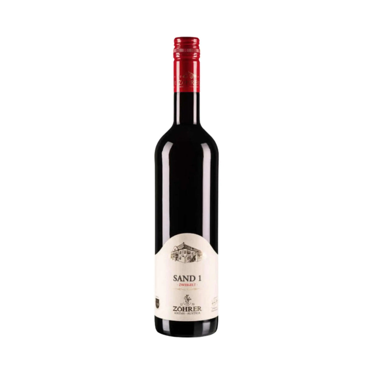 2023 Zweigelt SAND 1 vom Weingut Anton Zöhrer, Rotwein, aus der Region Krems, Österreich