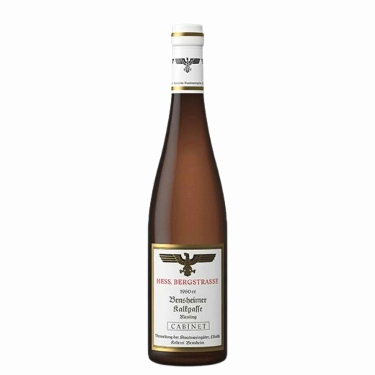 Kloster Eberbach-Weißwein-Riesling-1960 Bensheimer Kalkgasse Riesling-WINECOM