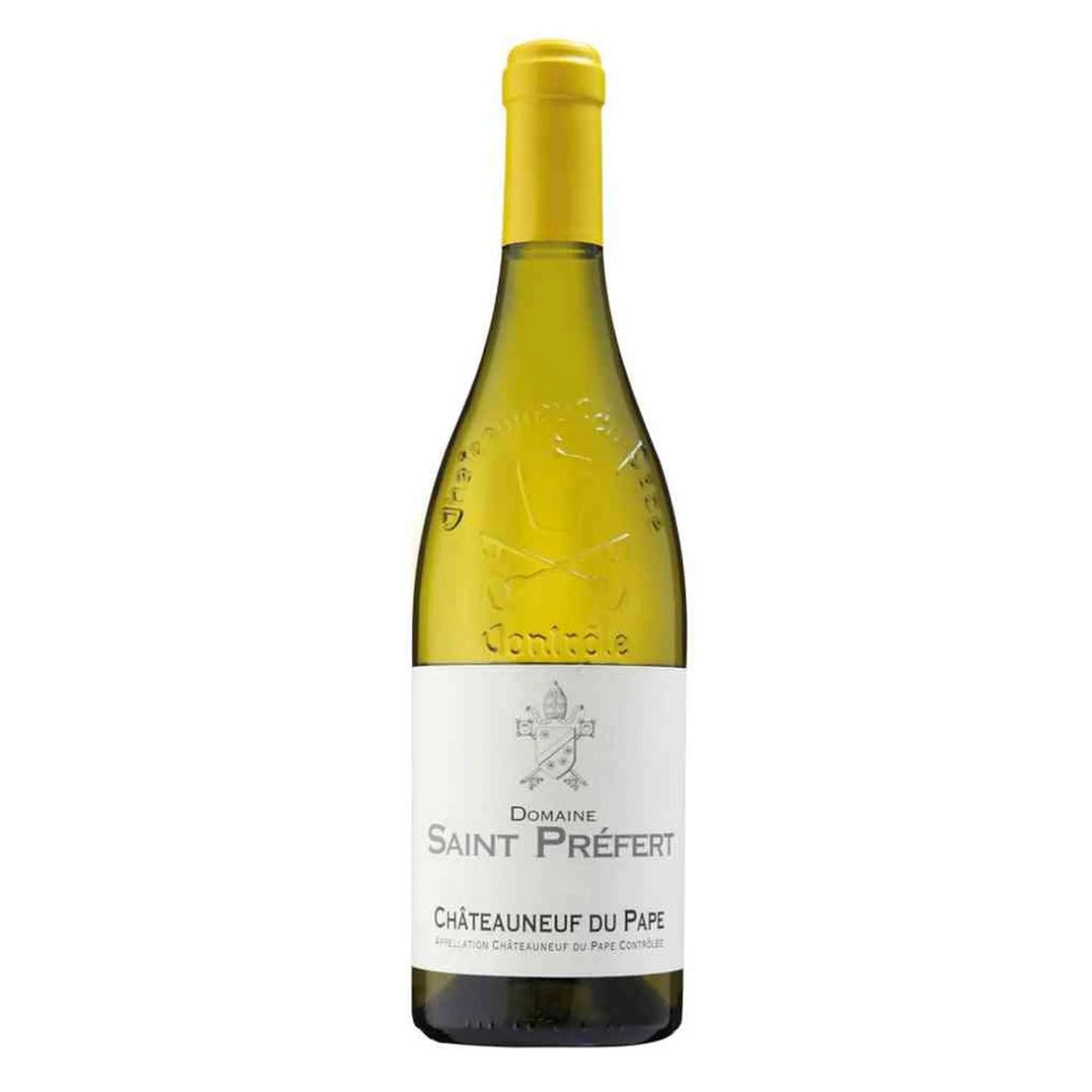 Saint Prefert-Weißwein-Clairette-2018 Châteauneuf-du-Pape Blanc-WINECOM