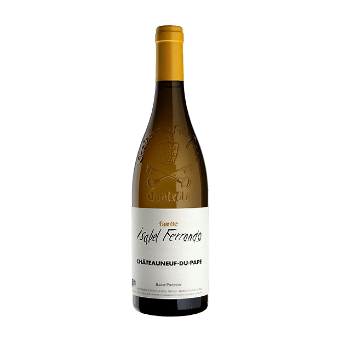 Domaine Isabel Ferrando-Weißwein-Clairette, Roussanne-2022 Châteauneuf-du-Pape Blanc-WINECOM