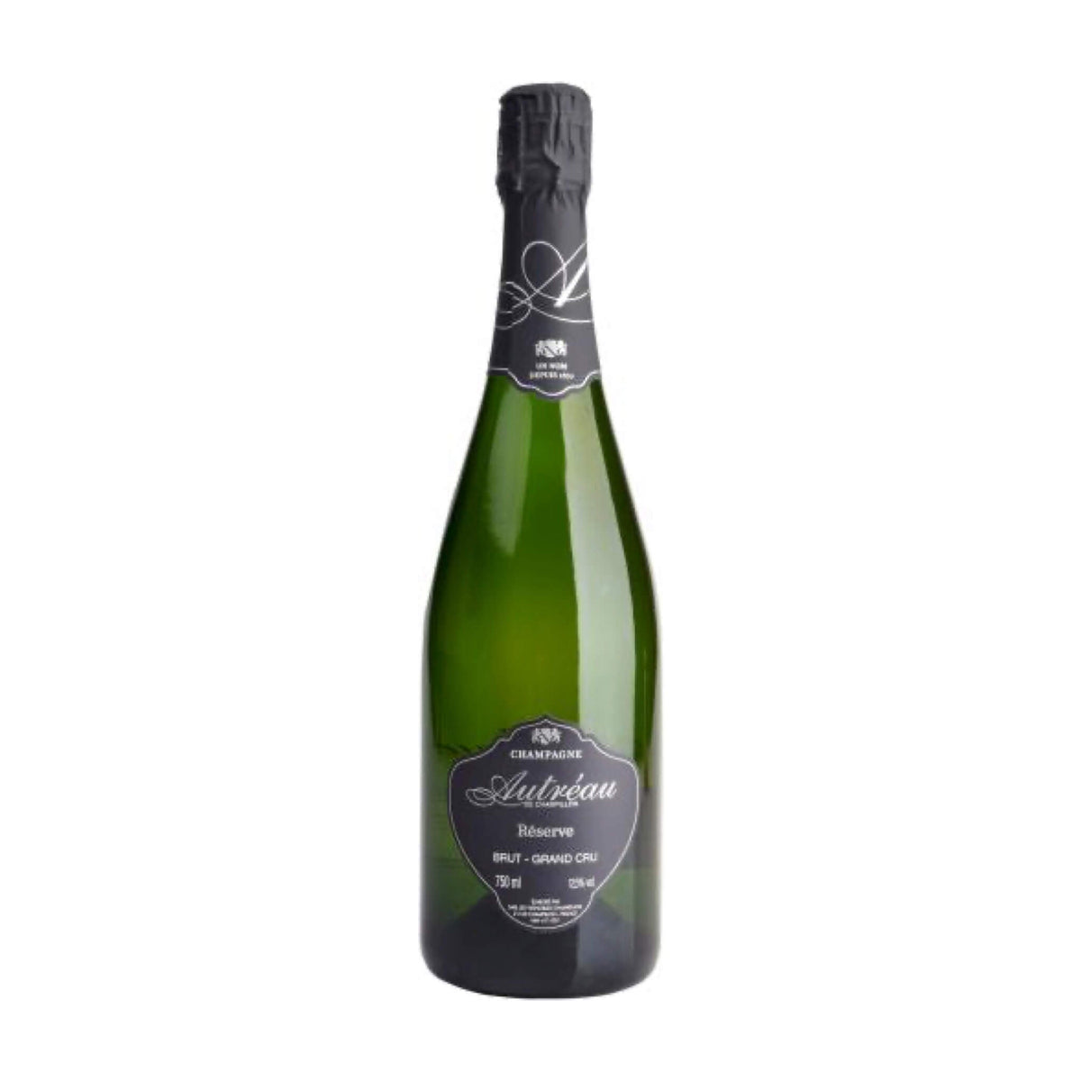 Champagne Autreau-Champagner-Pinot Noir, Chardonnay-Autreau Brut Reserve Grand Cru-WINECOM