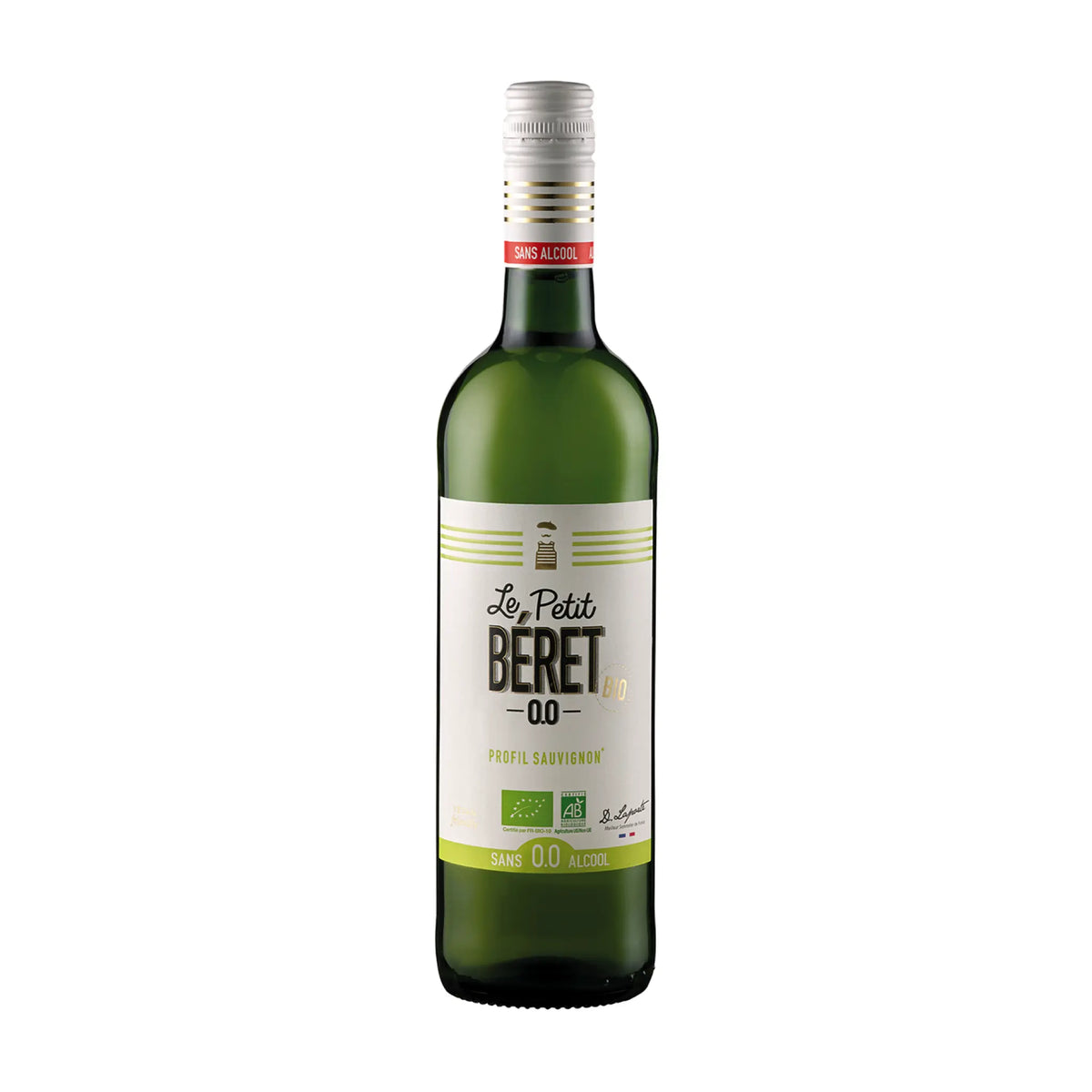 Le Petit Béret-Alkoholfrei-Alkoholfrei-Frankreich-Occitanie-Le Petit Béret Sauvignon Blanc - alkoholfrei - Bio-WINECOM